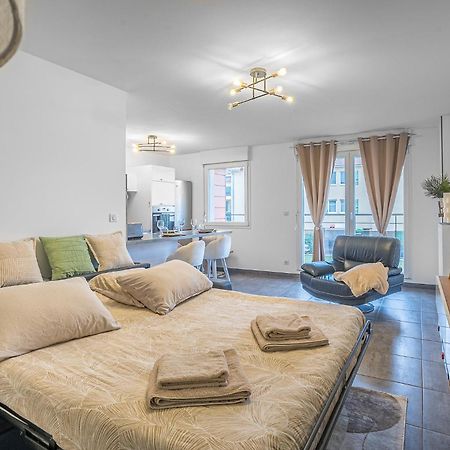Spacieux - 4 Pers' - Balcon - 2 Lits - Parking Woippy Eksteriør billede